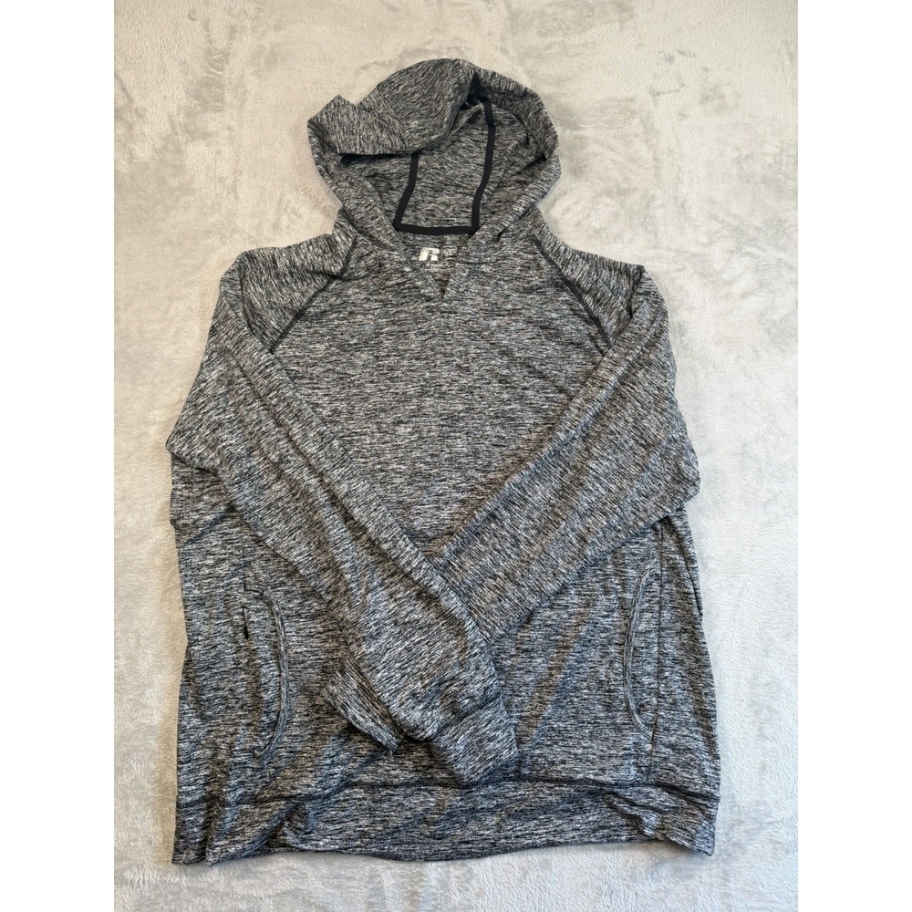 Russell Mens Dri Power 360 Gray hoodie XL